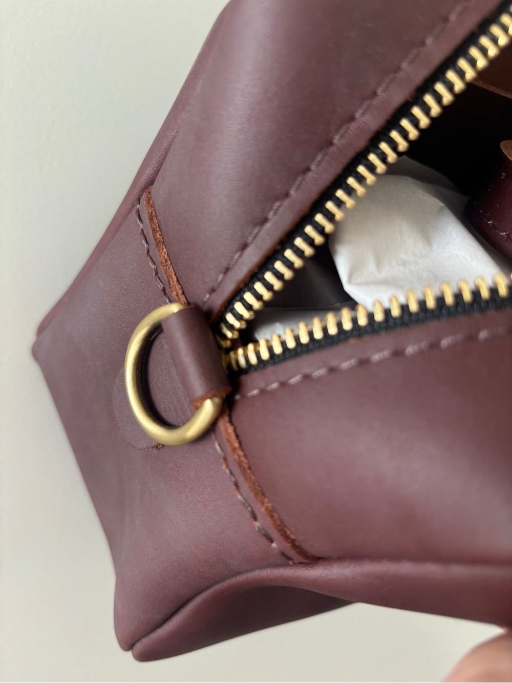Portland Leather Goods GRACE doctor bag in Chestnut LARGE - Picture 2 of 5